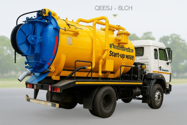 Truck Mounted Sewer Suction Cum Jetting Machine